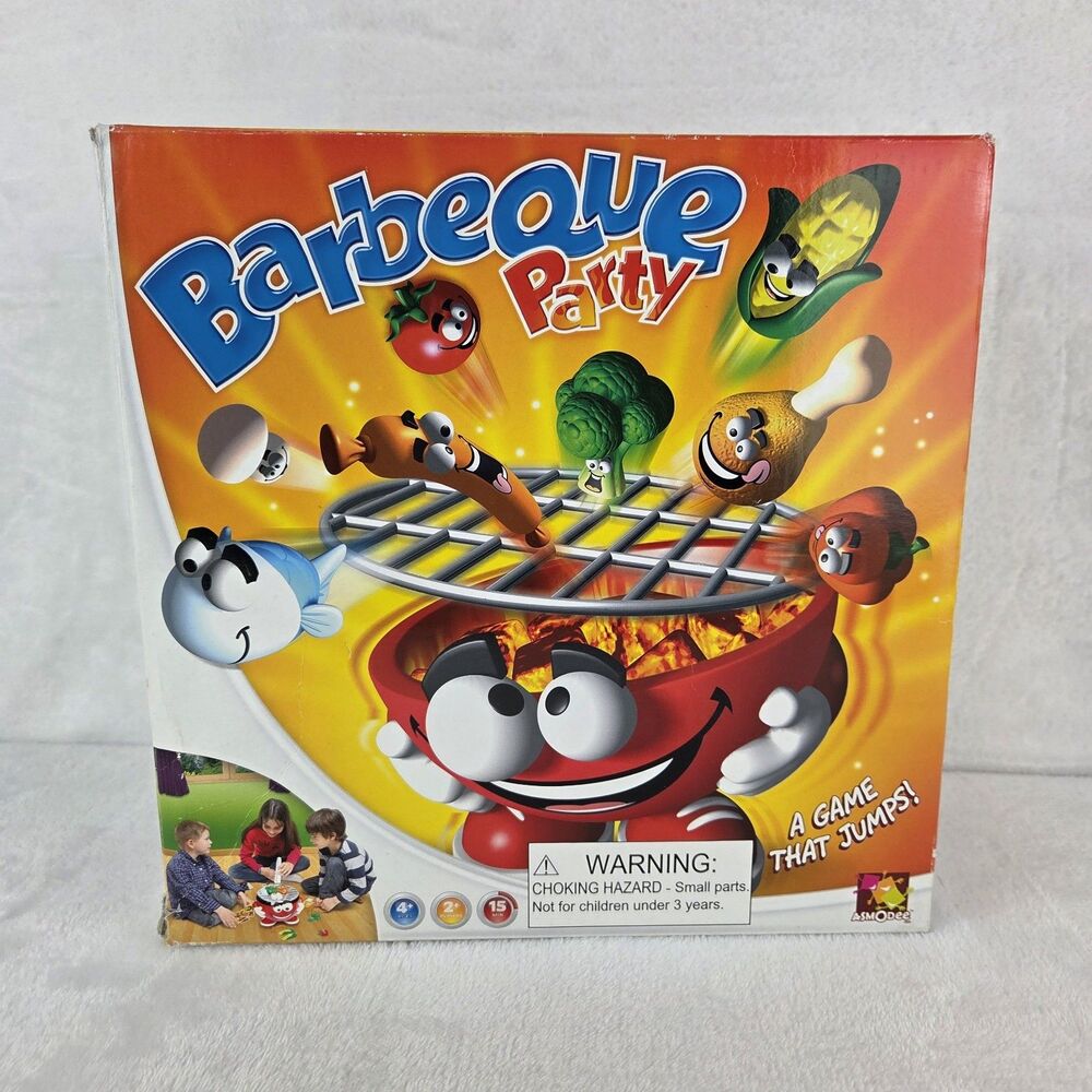 Barbeque Party Jumping Grill Game 2014 100% Complete Excellent Condition